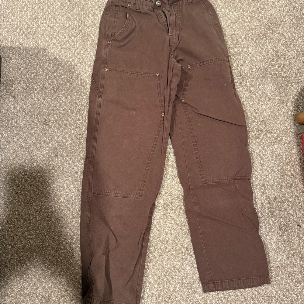 Men's Brown Utility Work Pants